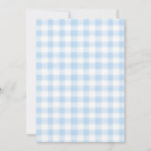 Par-Tee Golf 3e anniversaire Invitation (Dos)