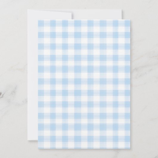 Par-Tee Golf 3e anniversaire Invitation (Dos)