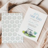 Par-tee Golf Thème Baby shower Invitation