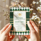 PAR TEE Green Golf BRIDAL Shower Invitation