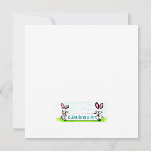 Par Tee Time Holiday Invitation (Dos)