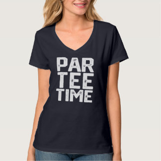 PAR Time Party Leuk Drink Biergolf Golfing Funn T-shirt