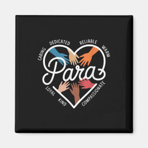 Para Heart Paraprofessional Leraar Paraeducator _ Magneet