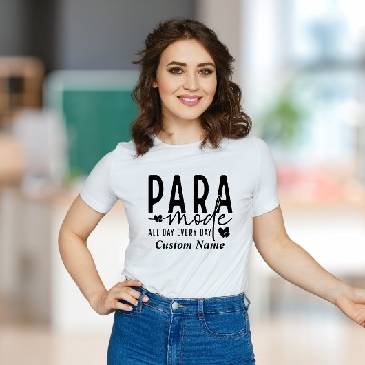 Para Mode, Paraprofessional, Para Gift T-shirt