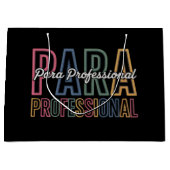 Para Paraprofessional Paraeducator eerste dag teru Groot Cadeauzakje (Voorkant)