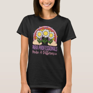 Para Professionals maken een verschil tussen lerar T-shirt