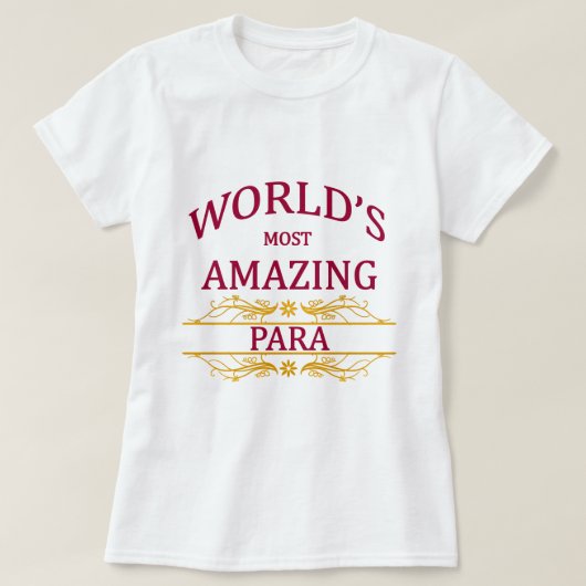 Para T-shirt (Design voorkant)