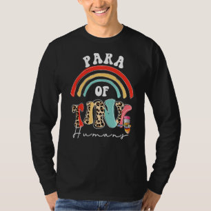 Para van Tiny Humans School Team Paraprofessional T-shirt