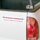 PARA-vlak Bumpersticker (Op Truck)
