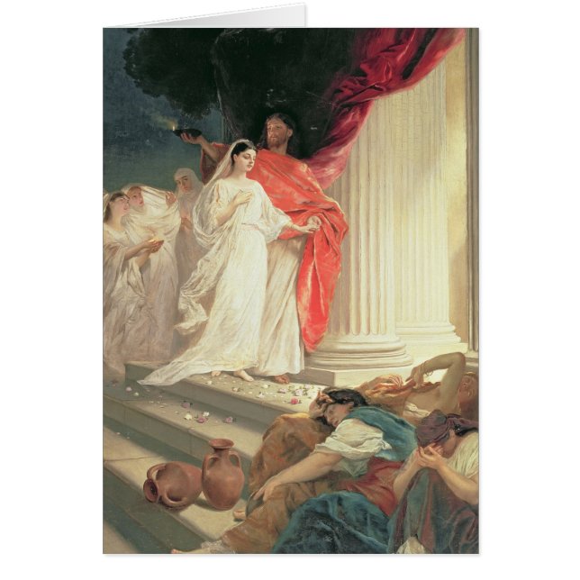 Parable of the Wise and Foolish Virgins, 1886 (Voorkant)