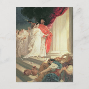 Parable of the Wise and Foolish Virgins, 1886 Briefkaart