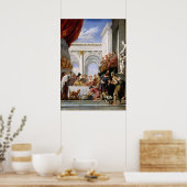 Parabole de Lazare, Domenico Fetti Poster des Beau (Cuisine)