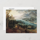Parabole du semeur par Bruegel l'Ancien Carte post (Devant / Derrière)
