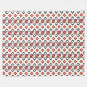 Paracas Frosted Fleece Deken (Voorkant (Horizontaal))