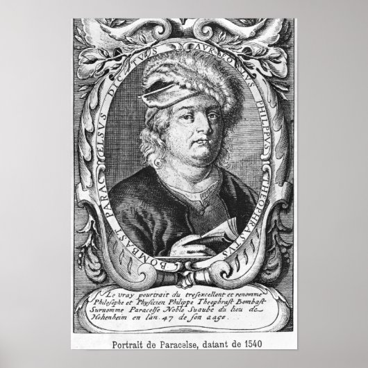 Paracelse 1540 poster (Voorkant)