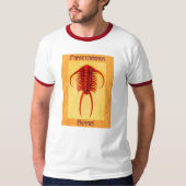 Paraceraurus fossiel trilobite t-shirt (Voorkant)