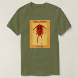 Paraceraurus fossiele trilobiet t-shirt