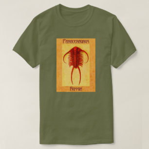 Paraceraurus fossiele trilobiet t-shirt