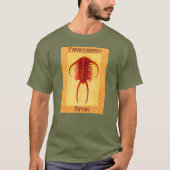 Paraceraurus fossiele trilobiet t-shirt (Voorkant)