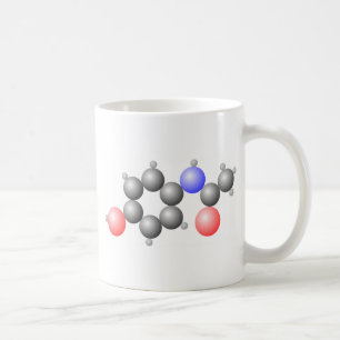 Paracetamol Molecule Koffiemok
