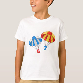 Parachute 6 7 t-shirt