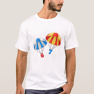 Parachute 6 7 t-shirt