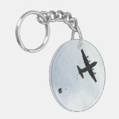 Parachute Drop EC-130H Compass Call Sleutelhanger (Voorkant Links)