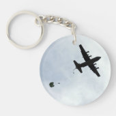 Parachute Drop EC-130H Compass Call Sleutelhanger (Voorkant)