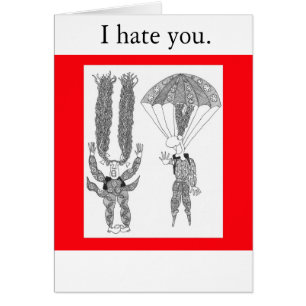 parachute, ik haat je.