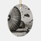parachute landing keramisch ornament (Rechts)