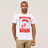 Parachute Landing T-shirt (Voorkant volledig)