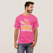 parachute met skydiver t-shirt (Voorkant volledig)