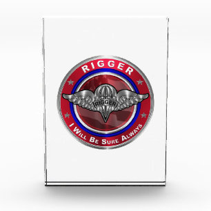 Parachute Rigger-Amazing Airborne Soldaten Fotoblokken