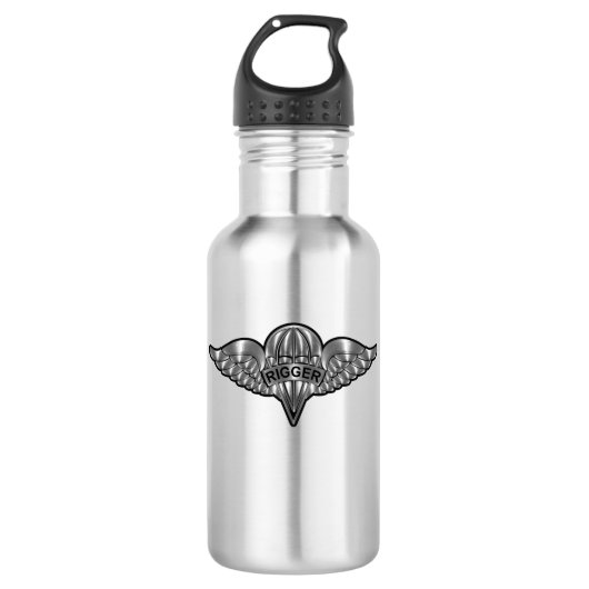 Parachute Rigger Waterfles (Voorkant)