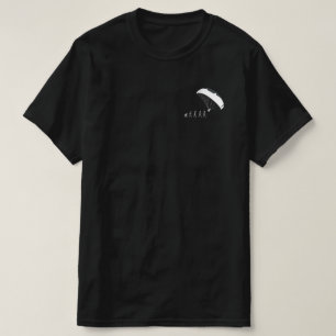 Parachutes die de evolutie versnellen t-shirt