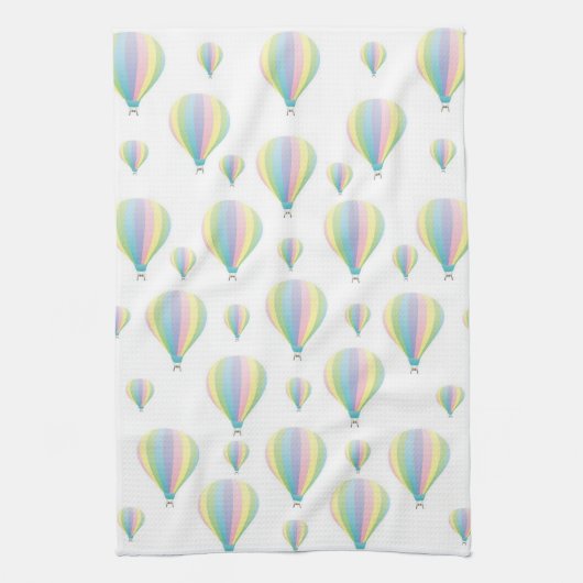 Parachutes Kitchen Hand Towel Theedoek (Verticaal)