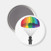 Parachutespringen Magneet (Voorkant / Achterkant)