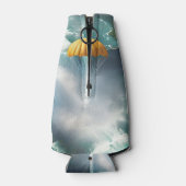 Parachutespringen over Niagara Herfsten in een man Flesjeskoeler (Achterkant)