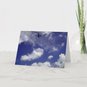 Parachutesprong uit Dakotas, Luchtvaartdivisies, A Kaart