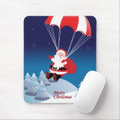 Parachuting Santa Muismat (Met muis)
