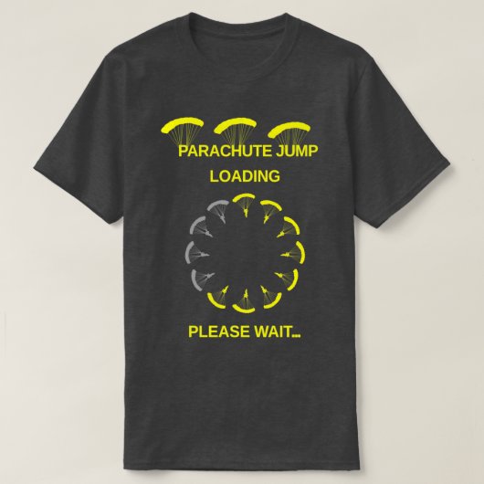 Parachuting TShirt Classic TShirt (Design voorkant)
