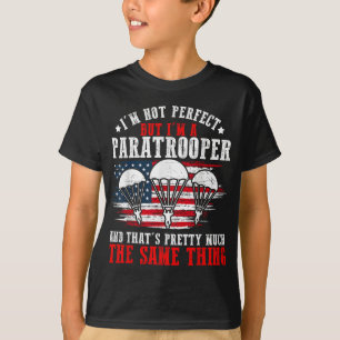 Parachutist Amerikaanse leger veteranen dag soldaa T-shirt