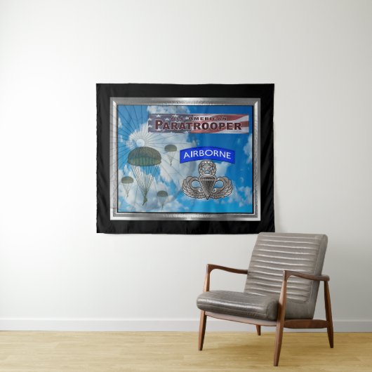 Parachutist Wandkleed (In Situ (horizontaal))