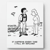 Parachutist's Broek Herfst Down - Grappig Fotoplaat (Voorkant)