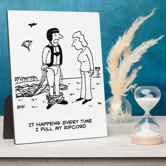 Parachutist's Broek Herfst Down - Grappig Fotoplaat (Zijkant)