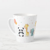 Parade animalière en Pastel - Fun Mug Design (Angle gauche)