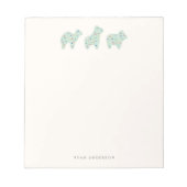 Parade de biscuits animaux Bloc-notes pour enfants (Devant)