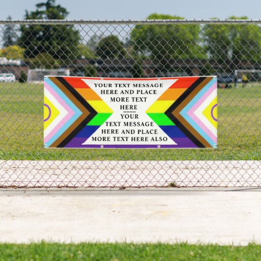 Parade de fierté personnalisée et bannière murale (En situation)