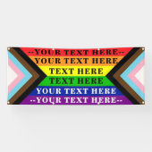 Parade de fierté personnalisée et bannière murale (Horizontal)