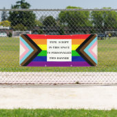 Parade de fierté personnalisée et bannière murale (En situation)